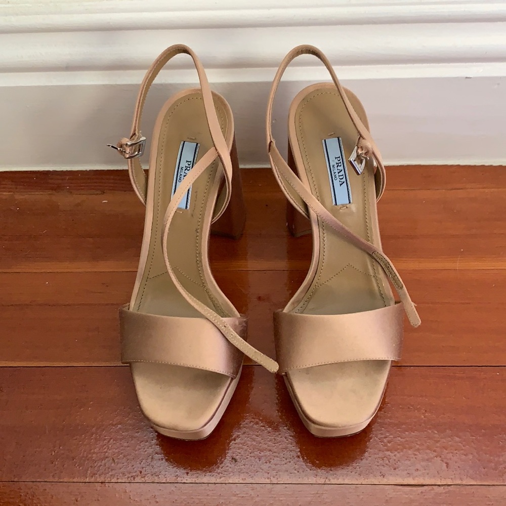 Gorgeous Prada platform sandals